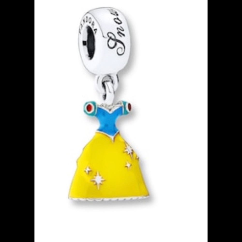 SALE New Pandora Disney Snow White Dress Charm